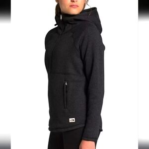 North Face Charcoal Gray Crescent Pullover women's L